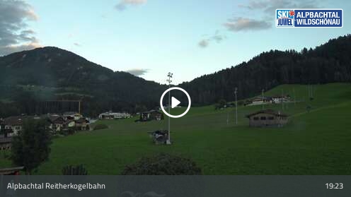 Reith im Alpbachtal (Ski Juwel Alpbachtal Wildschönau) Reitherkogelbahn snow cam captured at 12 September 2026 at 7:38 pm GMT+2