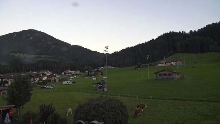 Reith im Alpbachtal (Ski Juwel Alpbachtal Wildschönau) Reitherkogelbahn snow cam captured at 26 September 2026 at 7:22 pm GMT+2