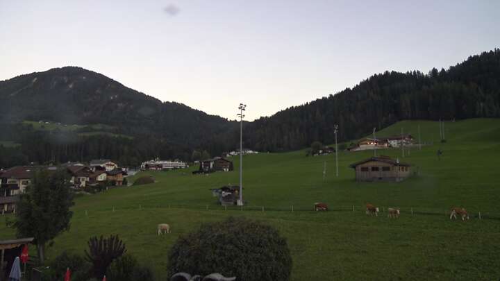 Reith im Alpbachtal (Ski Juwel Alpbachtal Wildschönau) Reitherkogelbahn snow cam captured at 27 September 2026 at 7:08 pm GMT+2