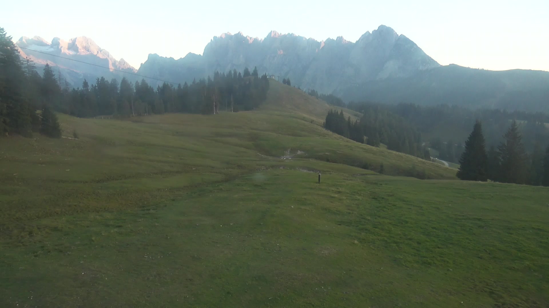 Russbach (Dachstein West) Dachstein West - Family Park snow cam captured at 3 October 2026 at 6:35 pm GMT+2