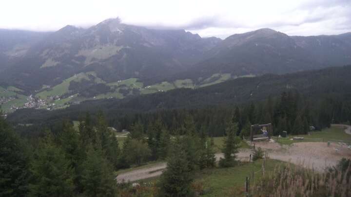 Russbach (Dachstein West) Dachstein West - Upper Station Hornbahn snow cam captured at 22 September 2026 at 7:13 pm GMT+2
