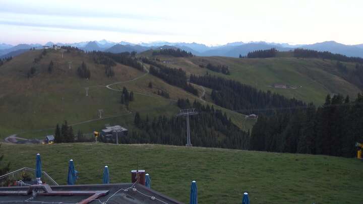 Scheffau am Wilden Kaiser (SkiWelt) Brandstadl Restaurant snow cam captured at 19 September 2026 at 7:23 pm GMT+2