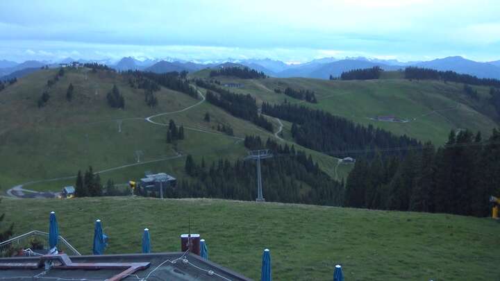 Scheffau am Wilden Kaiser (SkiWelt) Brandstadl Restaurant snow cam captured at 20 September 2026 at 7:23 pm GMT+2