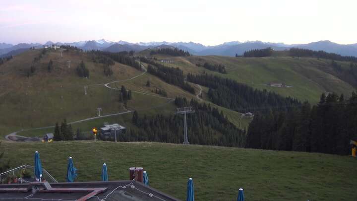 Scheffau am Wilden Kaiser (SkiWelt) Brandstadl Restaurant snow cam captured at 23 September 2026 at 7:30 pm GMT+2