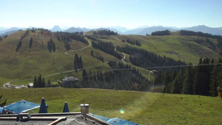 Scheffau am Wilden Kaiser (SkiWelt) Brandstadl Restaurant snow cam captured at 29 September 2026 at 12:34 pm GMT+2