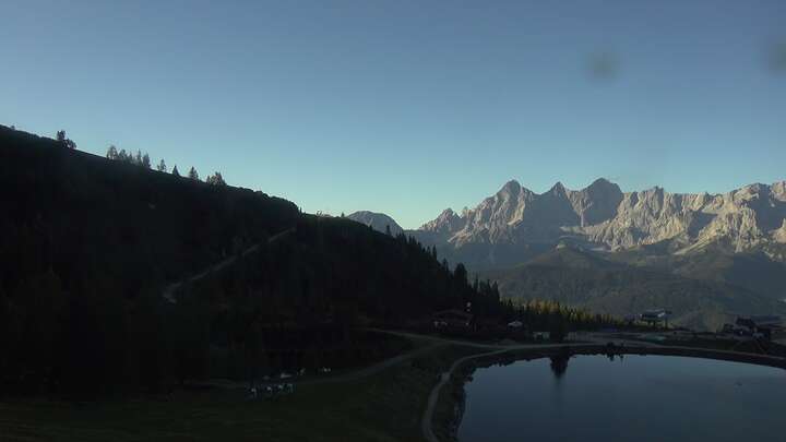 Schladming / Pichl - Reiteralm Reiteralm See snow cam captured at 15 September 2026 at 6:10 pm GMT+2