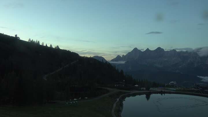Schladming / Pichl - Reiteralm Reiteralm See snow cam captured at 17 September 2026 at 10:12 pm GMT+2