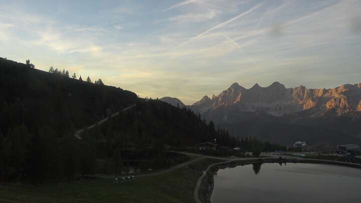 Schladming / Pichl - Reiteralm Reiteralm See snow cam captured at 23 September 2026 at 6:58 pm GMT+2