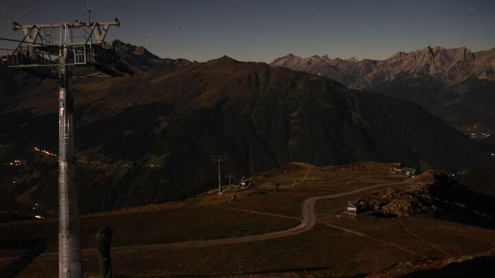 See im Paznaun (Paznaun) Familienglück Upper Station snow cam captured at 22 September 2026 at 11:46 pm GMT+2
