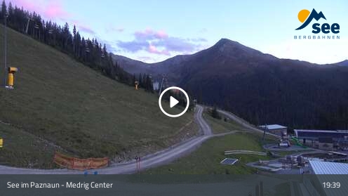 See im Paznaun (Paznaun) Mid Station See snow cam captured at 12 September 2026 at 7:55 pm GMT+2