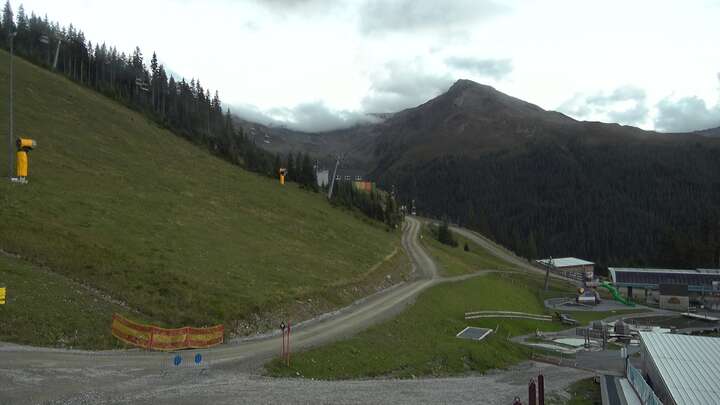 See im Paznaun (Paznaun) Mid Station See snow cam captured at 14 September 2026 at 7:47 pm GMT+2