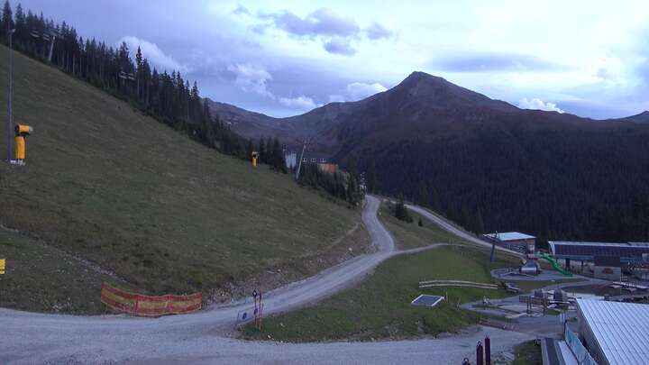 See im Paznaun (Paznaun) Mid Station See snow cam captured at 20 September 2026 at 7:24 pm GMT+2