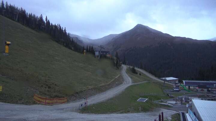 See im Paznaun (Paznaun) Mid Station See snow cam captured at 24 September 2026 at 7:13 pm GMT+2