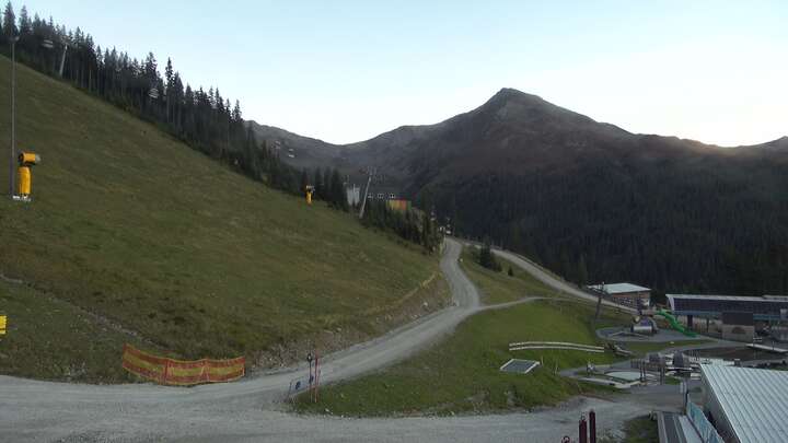 See im Paznaun (Paznaun) Mid Station See snow cam captured at 26 September 2026 at 7:13 pm GMT+2
