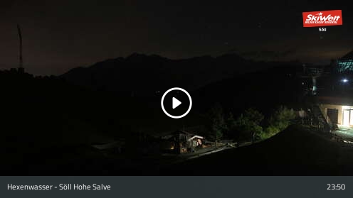 Söll am Wilden Kaiser (SkiWelt) Hexenwasser snow cam captured at 12 September 2026 at 11:57 pm GMT+2