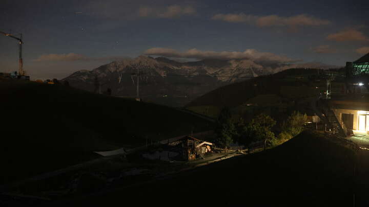 Söll am Wilden Kaiser (SkiWelt) Hexenwasser snow cam captured at 21 September 2026 at 11:58 pm GMT+2