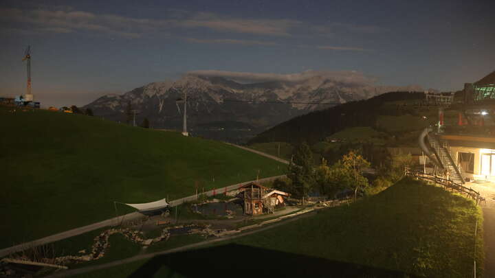 Söll am Wilden Kaiser (SkiWelt) Hexenwasser snow cam captured at 22 September 2026 at 11:55 pm GMT+2