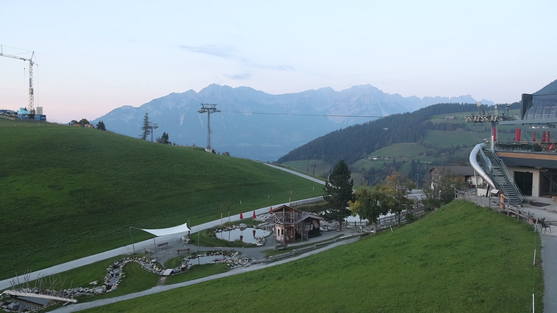 Söll am Wilden Kaiser (SkiWelt) Hexenwasser snow cam captured at 3 October 2026 at 6:59 pm GMT+2
