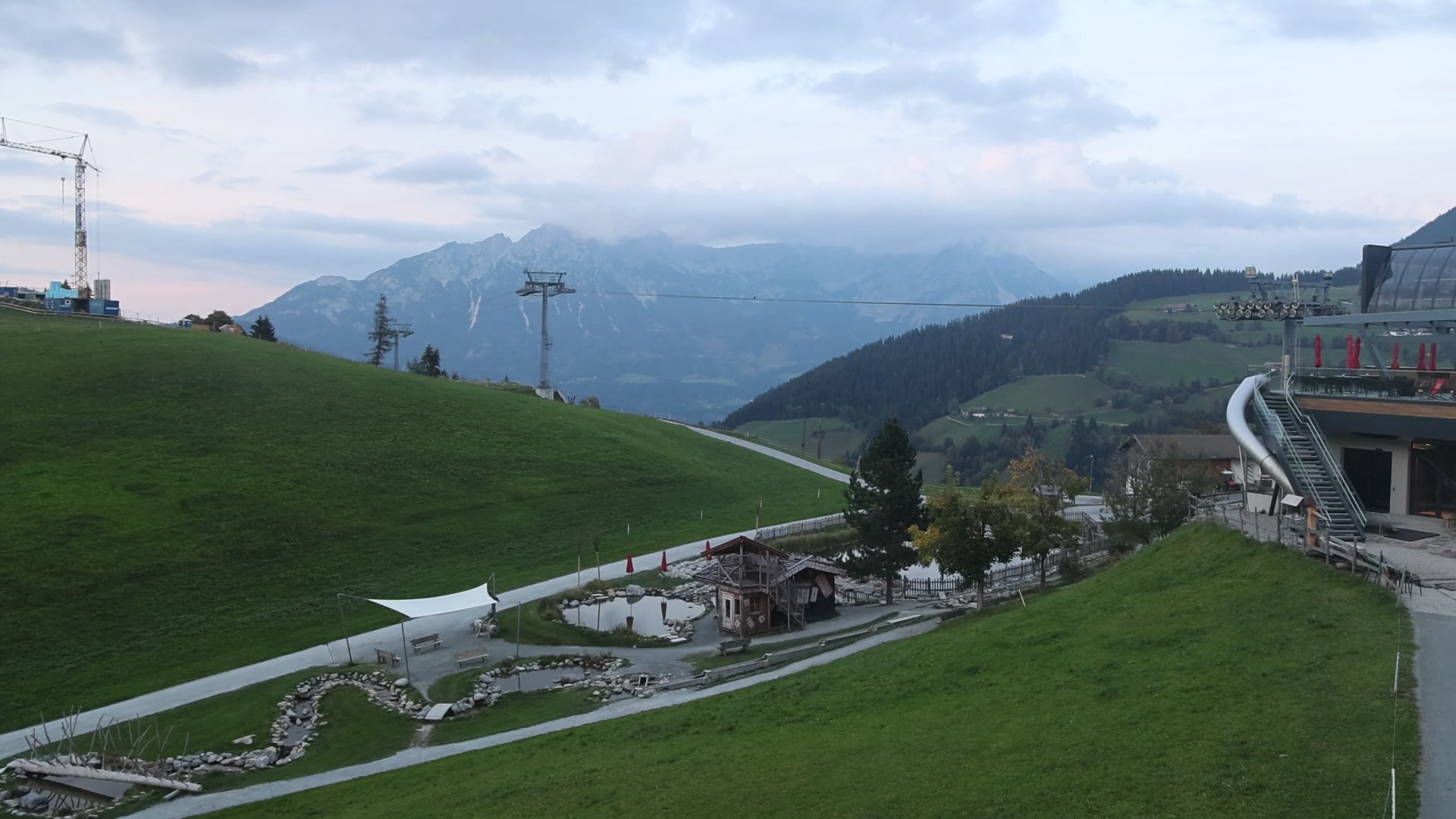 Söll am Wilden Kaiser (SkiWelt) Hexenwasser snow cam captured at 4 October 2026 at 6:57 pm GMT+2