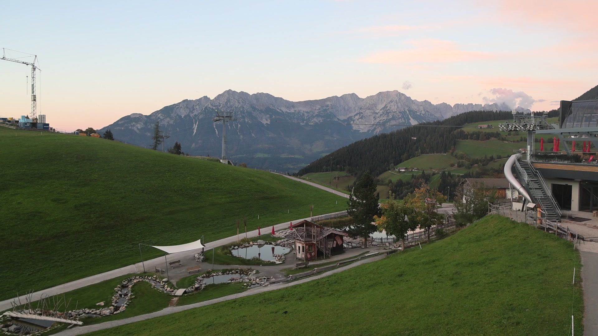 Söll am Wilden Kaiser (SkiWelt) Hexenwasser snow cam captured at 5 October 2026 at 6:58 pm GMT+2