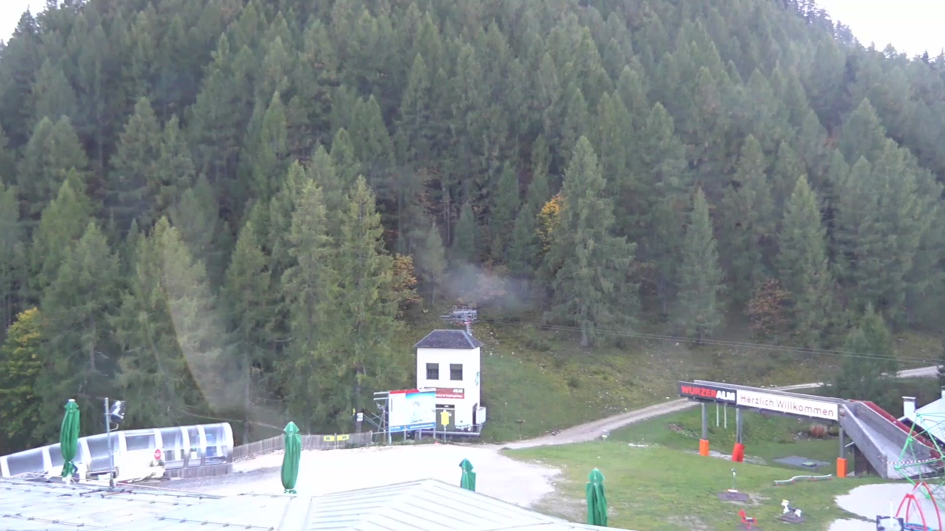 Spital am Pyhrn (Wurzeralm) Upper Station Wurzeralm 2 snow cam captured at 3 October 2026 at 6:41 pm GMT+2