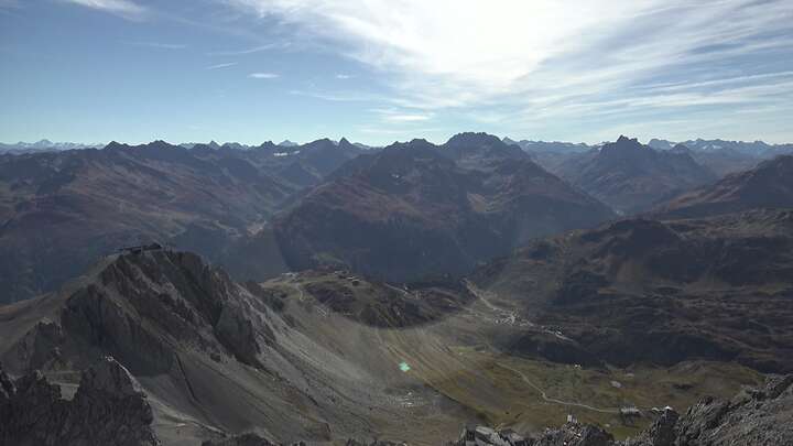 St. Anton am Arlberg (Arlberg) Valluga snow cam captured at 29 September 2026 at 12:37 pm GMT+2
