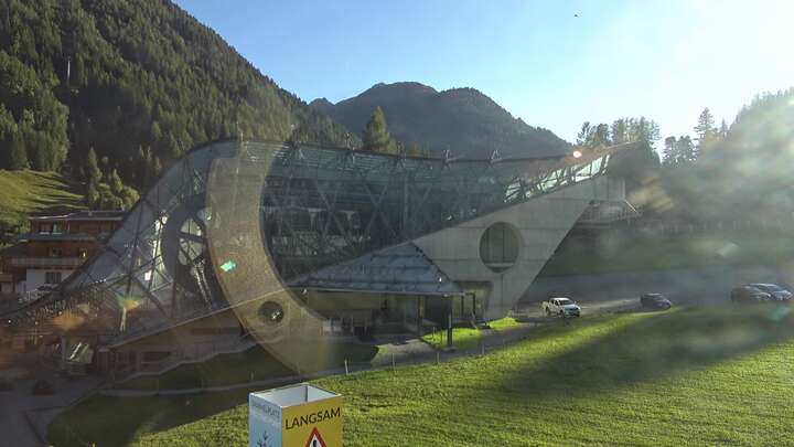 St. Anton am Arlberg (Arlberg) Ski Centre snow cam captured at 15 September 2026 at 5:55 pm GMT+2