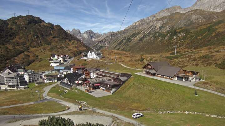 St. Anton am Arlberg (Arlberg) St. Christoph snow cam captured at 29 September 2026 at 12:37 pm GMT+2