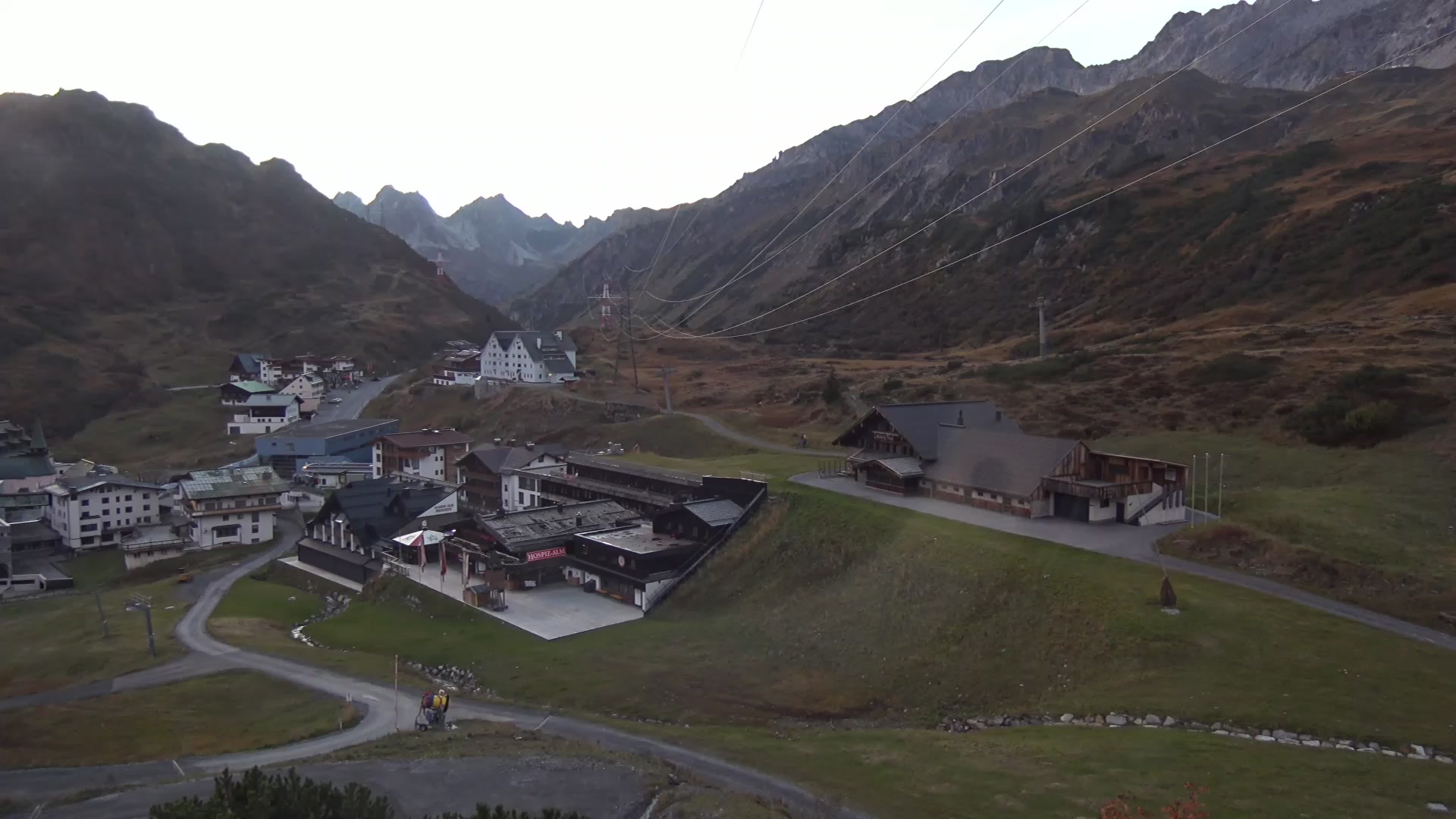 St. Anton am Arlberg (Arlberg) St. Christoph snow cam captured at 5 October 2026 at 7:00 pm GMT+2
