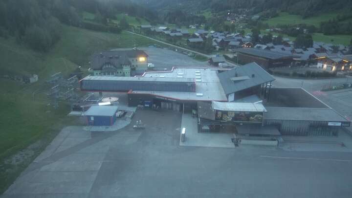 St. Georgen am Kreischberg Base Station Kreischberg snow cam captured at 21 September 2026 at 7:24 pm GMT+2