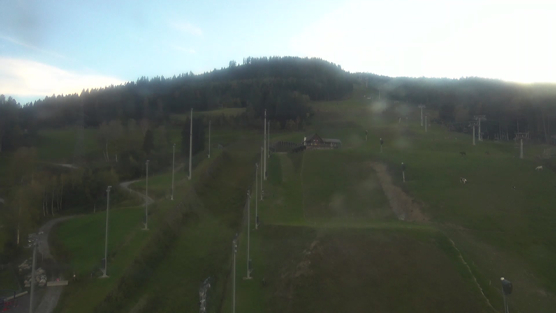 St. Georgen am Kreischberg Base Station Kreischberg snow cam captured at 5 October 2026 at 6:29 pm GMT+2