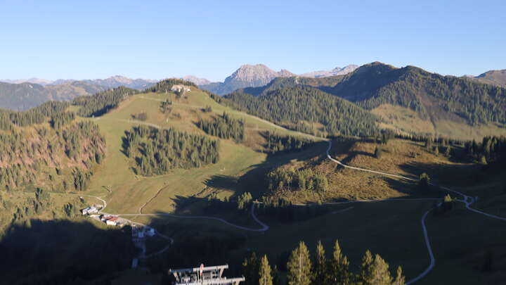 St. Johann im Pongau (Snow Space Salzburg) Gernkogel Gipfel snow cam captured at 15 September 2026 at 6:11 pm GMT+2