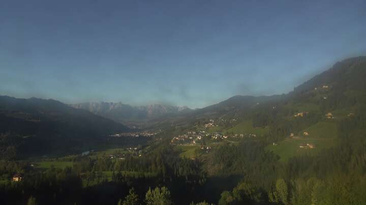 St. Johann im Pongau (Snow Space Salzburg) Sulzau snow cam captured at 15 September 2026 at 5:55 pm GMT+2