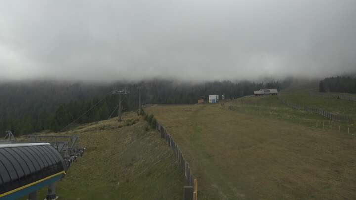 St. Margarethen im Lg. (Aineck) Gipfelbahn Base Station snow cam captured at 29 September 2026 at 12:37 pm GMT+2