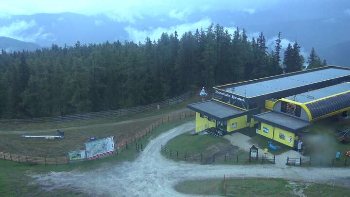 St. Michael Sonnenbahn Upper Station snow cam captured at 24 September 2026 at 6:58 pm GMT+2