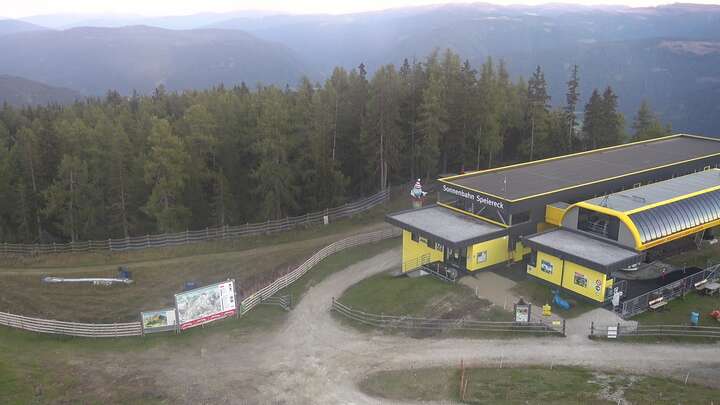 St. Michael Sonnenbahn Upper Station snow cam captured at 27 September 2026 at 6:56 pm GMT+2