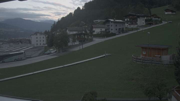 Stans (Silberregion Karwendel) Burglift snow cam captured at 18 September 2026 at 7:33 pm GMT+2