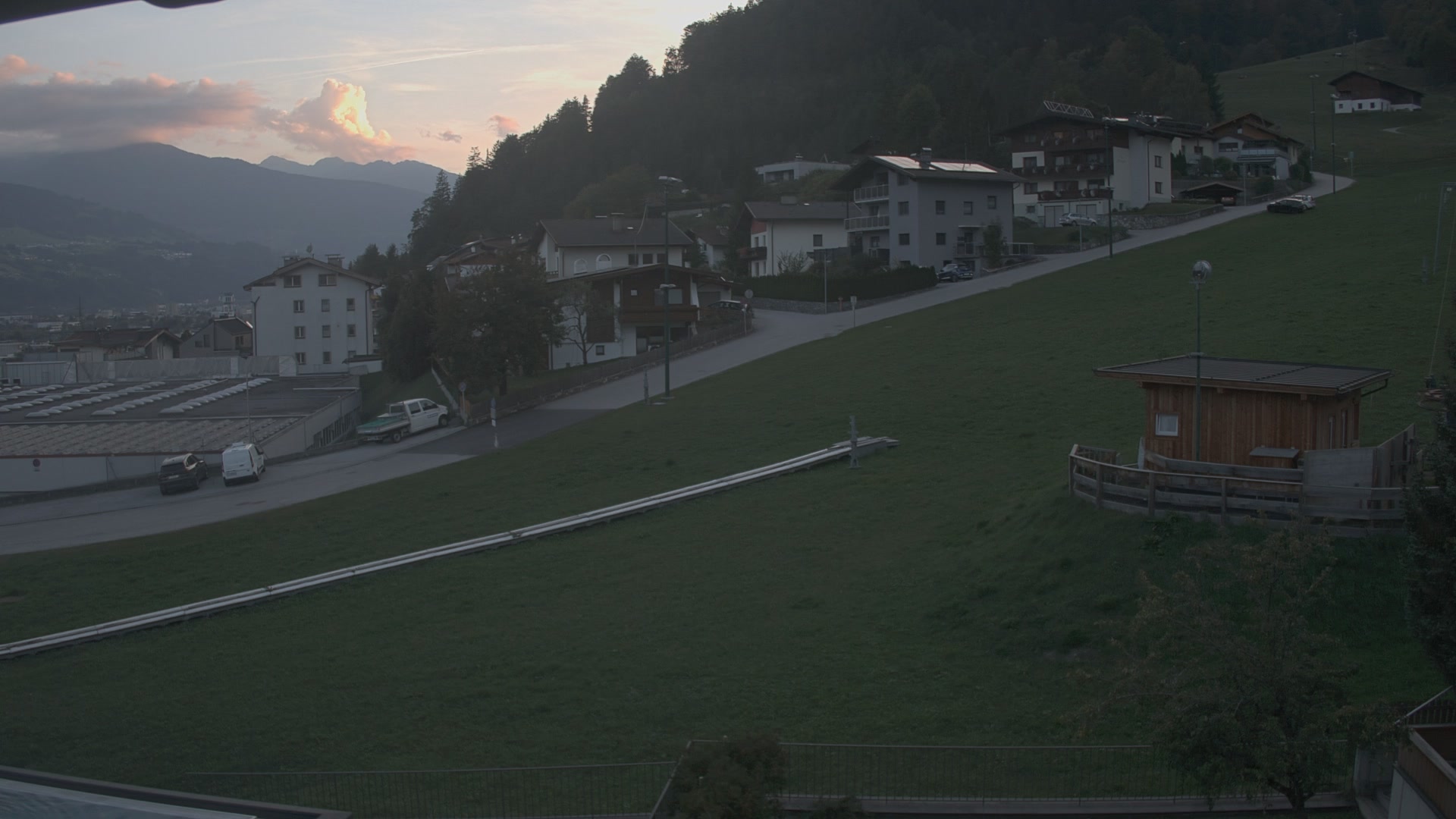 Stans (Silberregion Karwendel) Burglift snow cam captured at 4 October 2026 at 6:40 pm GMT+2