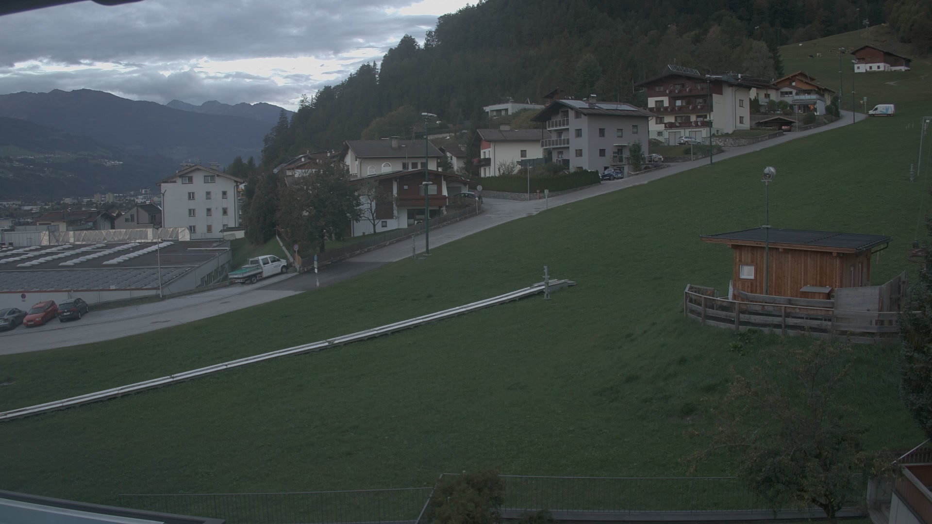 Stans (Silberregion Karwendel) Burglift snow cam captured at 5 October 2026 at 6:51 pm GMT+2
