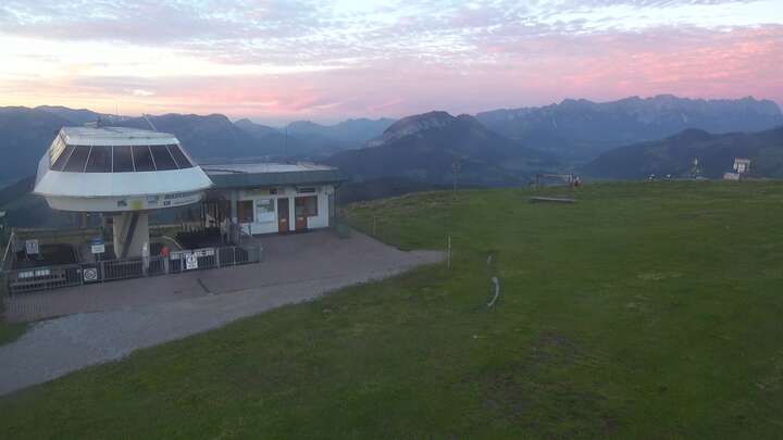 Wildschönau (Ski Juwel Alpbachtal Wildschönau) Markbachjoch snow cam captured at 25 September 2026 at 7:16 pm GMT+2