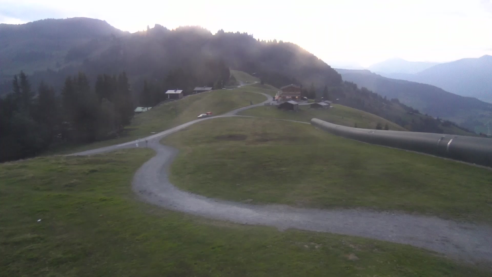 Wildschönau (Ski Juwel Alpbachtal Wildschönau) Markbachjoch snow cam captured at 4 October 2026 at 7:07 pm GMT+2