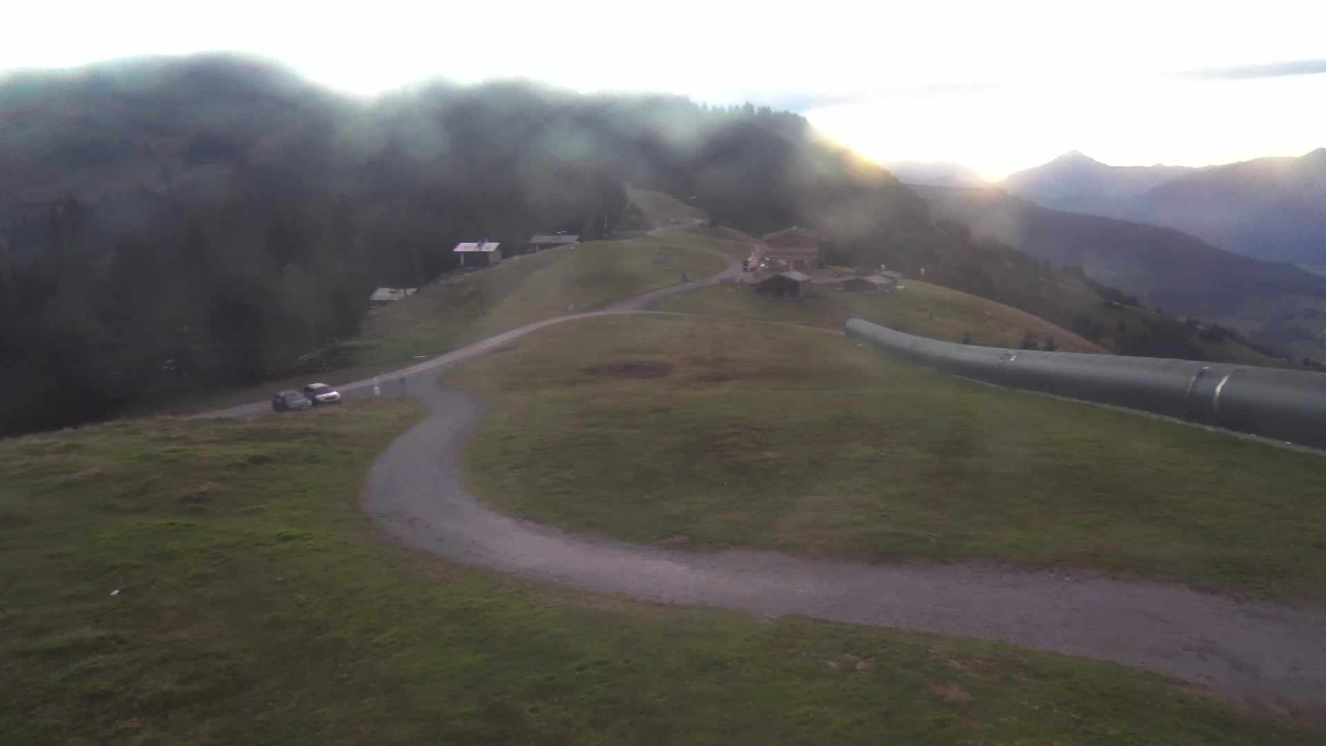 Wildschönau (Ski Juwel Alpbachtal Wildschönau) Markbachjoch snow cam captured at 5 October 2026 at 7:15 pm GMT+2