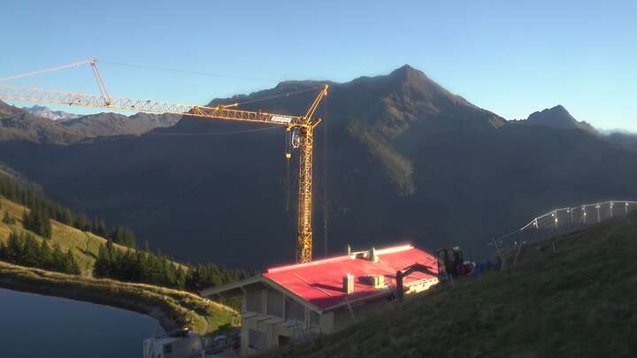 Wildschönau (Ski Juwel Alpbachtal Wildschönau) Schatzberg-Gernalm snow cam captured at 15 September 2026 at 6:13 pm GMT+2