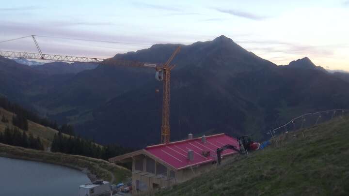 Wildschönau (Ski Juwel Alpbachtal Wildschönau) Schatzberg-Gernalm snow cam captured at 19 September 2026 at 7:28 pm GMT+2