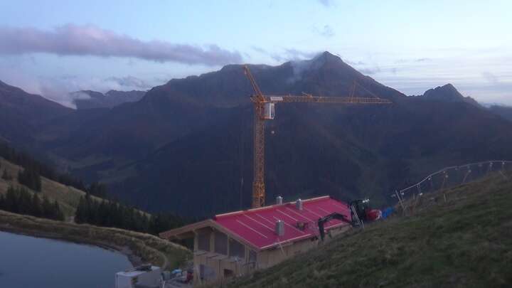 Wildschönau (Ski Juwel Alpbachtal Wildschönau) Schatzberg-Gernalm snow cam captured at 21 September 2026 at 7:26 pm GMT+2