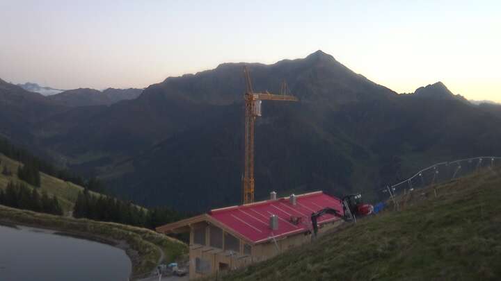 Wildschönau (Ski Juwel Alpbachtal Wildschönau) Schatzberg-Gernalm snow cam captured at 22 September 2026 at 7:39 pm GMT+2