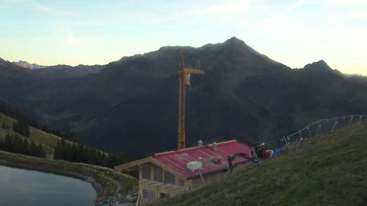 Wildschönau (Ski Juwel Alpbachtal Wildschönau) Schatzberg-Gernalm snow cam captured at 23 September 2026 at 7:08 pm GMT+2