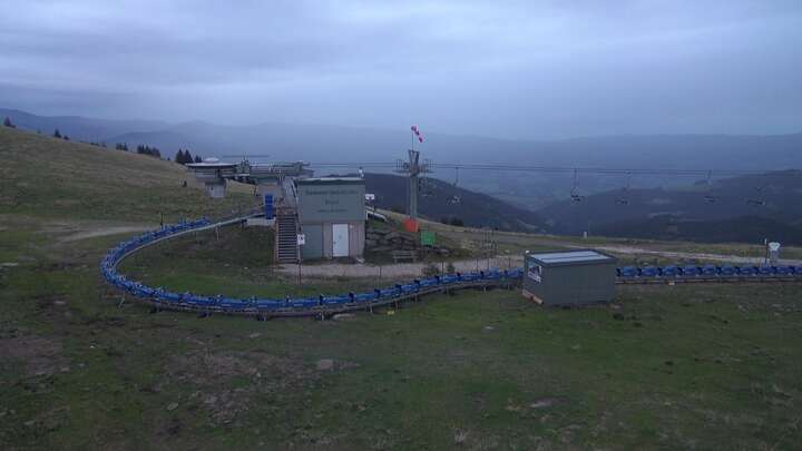Wolfsberg (Klippitztörl) Hocheggerlift Upper Station snow cam captured at 13 September 2026 at 7:16 pm GMT+2