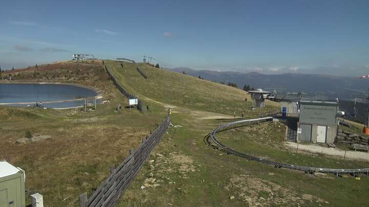 Wolfsberg (Klippitztörl) Hocheggerlift Upper Station snow cam captured at 29 September 2026 at 12:39 pm GMT+2