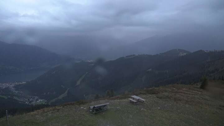Zell am See zellamseeXpress snow cam captured at 18 September 2026 at 7:35 pm GMT+2